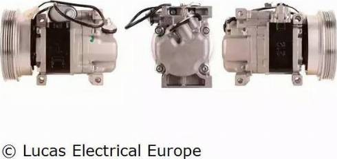 Lucas Electrical ACP252 - Компресор, кондиціонер autozip.com.ua