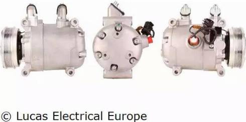 Lucas Electrical ACP214 - Компресор, кондиціонер autozip.com.ua