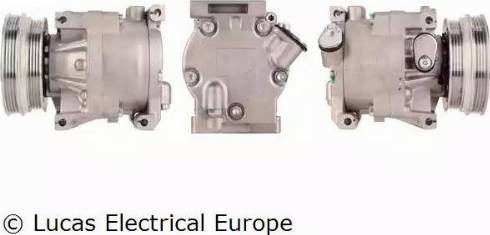 Lucas Electrical ACP281 - Компресор, кондиціонер autozip.com.ua