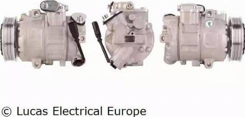 Lucas Electrical ACP231 - Компресор, кондиціонер autozip.com.ua