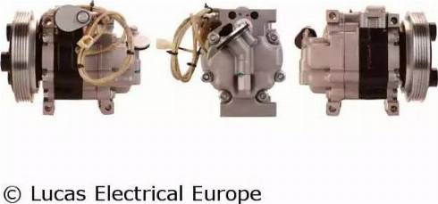 Lucas Electrical ACP237 - Компресор, кондиціонер autozip.com.ua