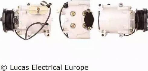 Lucas Electrical ACP270 - Компресор, кондиціонер autozip.com.ua