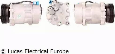 Lucas Electrical ACP278 - Компресор, кондиціонер autozip.com.ua