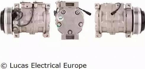 Lucas Electrical ACP745 - Компресор, кондиціонер autozip.com.ua