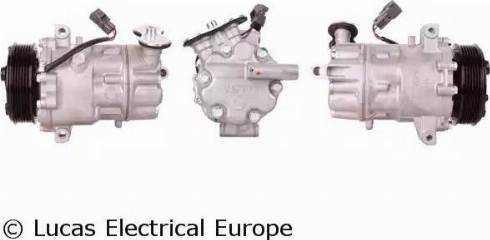 Lucas Electrical ACP734 - Компресор, кондиціонер autozip.com.ua
