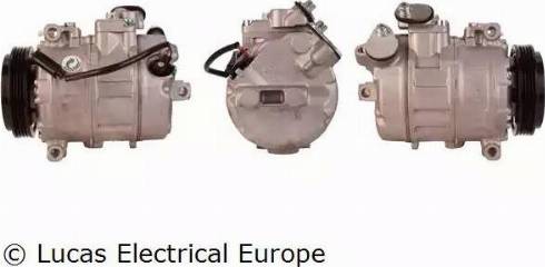 Lucas Electrical ACP726 - Компресор, кондиціонер autozip.com.ua