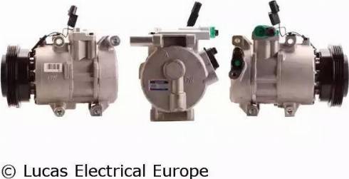 Lucas Electrical ACP728 - Компресор, кондиціонер autozip.com.ua