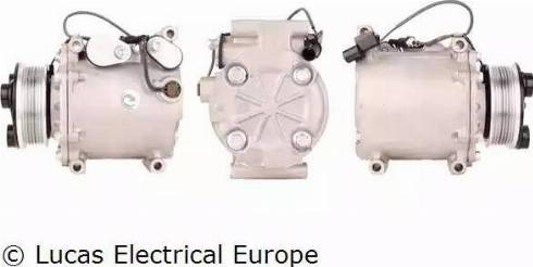 Lucas Electrical ACP722 - Компресор, кондиціонер autozip.com.ua