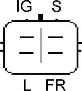 Lucas Electrical LRB00513 - Генератор autozip.com.ua