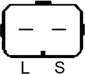 Lucas Electrical LRA02557 - Генератор autozip.com.ua