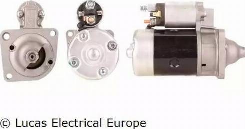 Lucas Electrical LRS00467 - Стартер autozip.com.ua