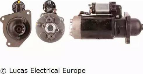 Lucas Electrical LRS00479 - Стартер autozip.com.ua