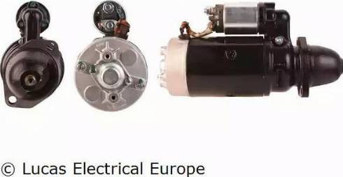 Lucas Electrical LRS01053 - Стартер autozip.com.ua