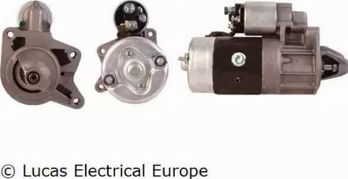 Lucas Electrical LRS01172 - Стартер autozip.com.ua