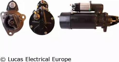 Lucas Electrical LRS01854 - Стартер autozip.com.ua