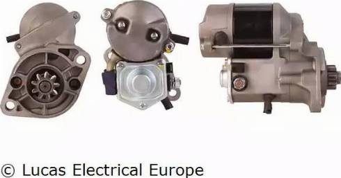 Lucas Electrical LRS01333 - Стартер autozip.com.ua