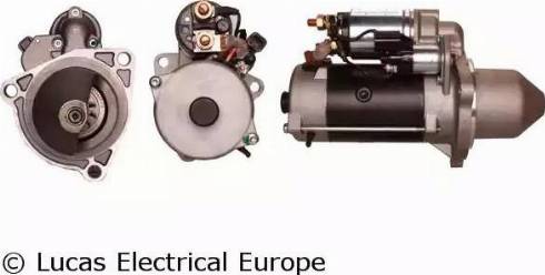 Lucas Electrical LRS02457 - Стартер autozip.com.ua