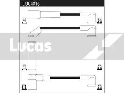 Lucas Electrical LUC4016 - Комплект проводів запалювання autozip.com.ua