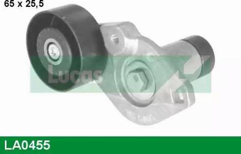 Lucas Engine Drive LA0455 - Натягувач ременя, клинові зуб. autozip.com.ua