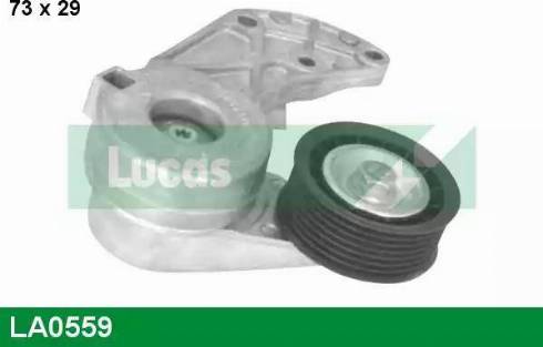 Lucas Engine Drive LA0559 - Натягувач ременя, клинові зуб. autozip.com.ua