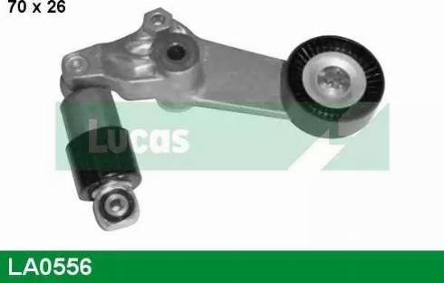 Lucas Engine Drive LA0556 - Натягувач ременя, клинові зуб. autozip.com.ua
