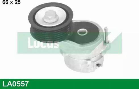 Lucas Engine Drive LA0557 - Натягувач ременя, клинові зуб. autozip.com.ua