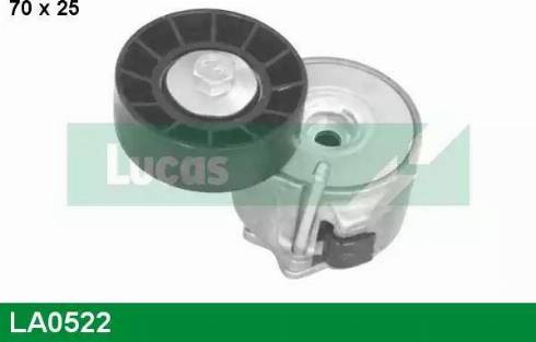 Lucas Engine Drive LA0522 - Натягувач ременя, клинові зуб. autozip.com.ua