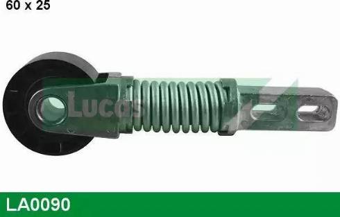 Lucas Engine Drive LA0090 - Натягувач ременя, клинові зуб. autozip.com.ua