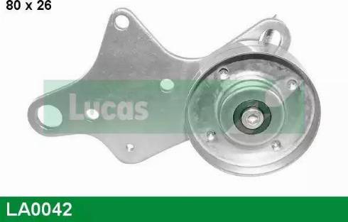 LUCAS LA0042 - Паразитний / провідний ролик, поліклиновий ремінь autozip.com.ua