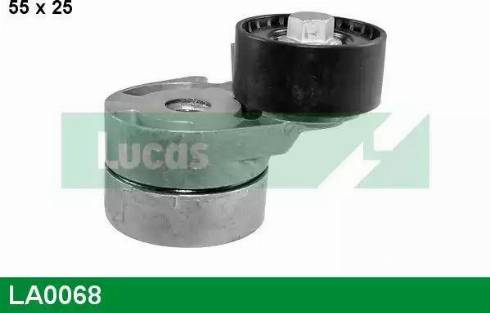 Lucas Engine Drive LA0068 - Натягувач ременя, клинові зуб. autozip.com.ua