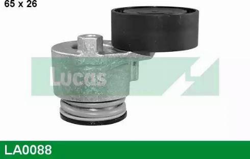 Lucas Engine Drive LA0088 - Натягувач ременя, клинові зуб. autozip.com.ua