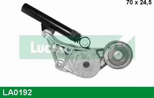 Lucas Engine Drive LA0192 - Натягувач ременя, клинові зуб. autozip.com.ua