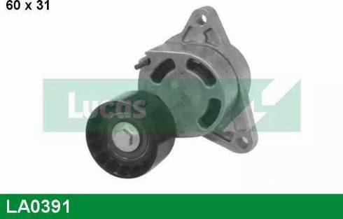 Lucas Engine Drive LA0391 - Натягувач ременя, клинові зуб. autozip.com.ua