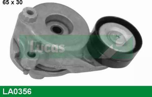 Lucas Engine Drive LA0356 - Натягувач ременя, клинові зуб. autozip.com.ua