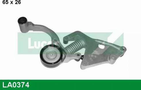 Lucas Engine Drive LA0374 - Натягувач ременя, клинові зуб. autozip.com.ua
