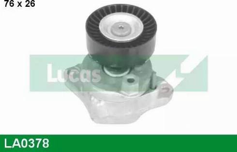 Lucas Engine Drive LA0378 - Натягувач ременя, клинові зуб. autozip.com.ua
