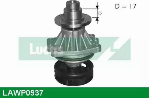 Lucas Engine Drive LAWP0937 - Водяний насос autozip.com.ua