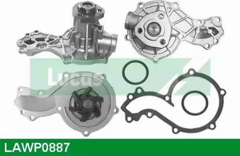 Lucas Engine Drive LAWP0887 - Водяний насос autozip.com.ua