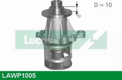 Lucas Engine Drive LAWP1005 - Водяний насос autozip.com.ua