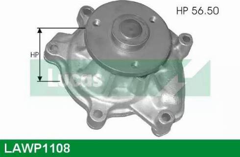 Lucas Engine Drive LAWP1108 - Водяний насос autozip.com.ua