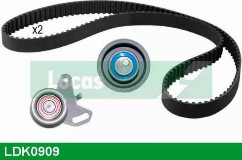 LUCAS LDK0909 - Комплект ременя ГРМ autozip.com.ua