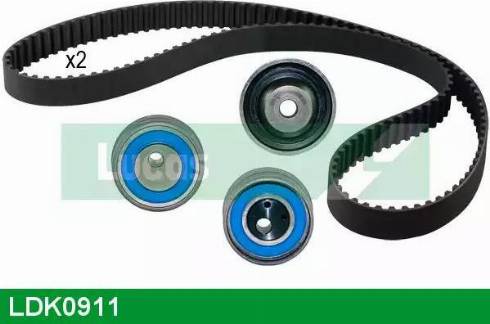 LUCAS LDK0911 - Комплект ременя ГРМ autozip.com.ua