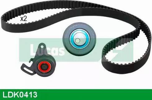 LUCAS LDK0413 - Комплект ременя ГРМ autozip.com.ua