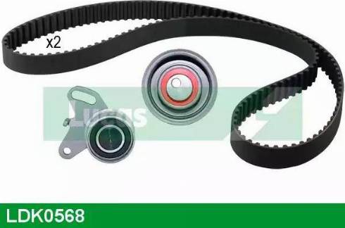 LUCAS LDK0568 - Комплект ременя ГРМ autozip.com.ua