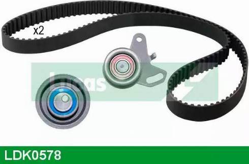 LUCAS LDK0578 - Комплект ременя ГРМ autozip.com.ua