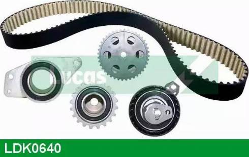 Lucas Engine Drive LDK0640 - Комплект ременя ГРМ autozip.com.ua