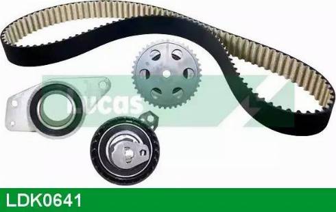 Lucas Engine Drive LDK0641 - Комплект ременя ГРМ autozip.com.ua