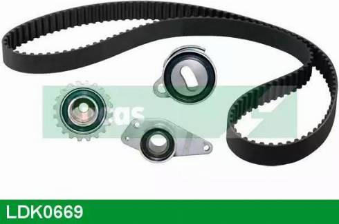 Lucas Engine Drive LDK0669 - Комплект ременя ГРМ autozip.com.ua