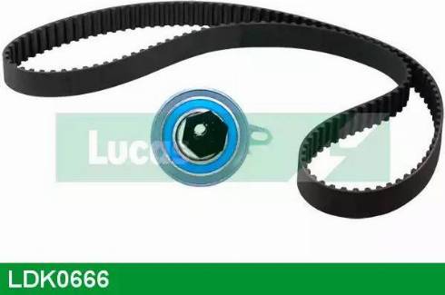 Lucas Engine Drive LDK0666 - Комплект ременя ГРМ autozip.com.ua