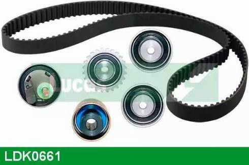 Lucas Engine Drive LDK0661 - Комплект ременя ГРМ autozip.com.ua